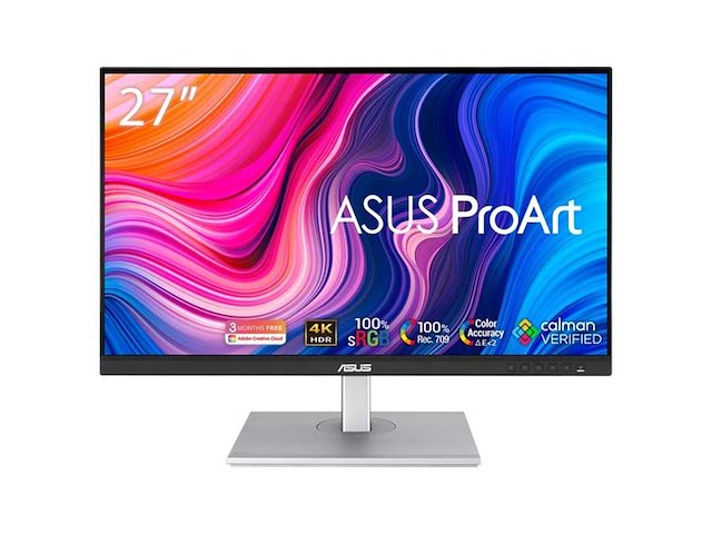 Asus proart display pa279cv - 4k uhd ips professional monitor - calman gecertificeerd - usb-c 65w - 27 inch - afbeelding 1 van  2