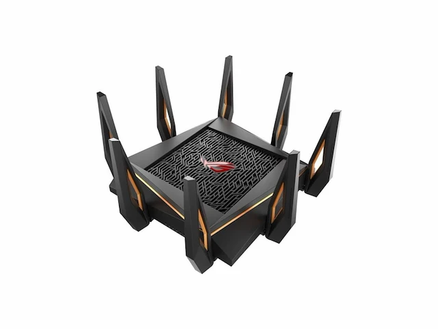 Asus rapture gtax11000 wireless router triband (2.4 ghz / 5 ghz / 5 ghz) gigabit ethernet black rapture gtax11000, triband - afbeelding 2 van  3