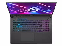 Asus rog strix g17 g713pv-ll166w amd ryzentm 9 7940hx laptop 17.3 wide quad hd 32 gb ddr5-sdram 2 tb ssd nvidia geforce rtx 4060 qwerty zwart grijs - afbeelding 1 van  4