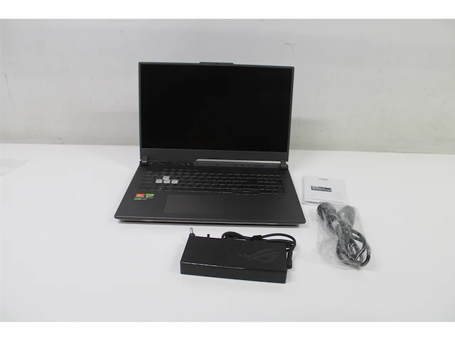Asus rog strix g17 g713pv-ll166w amd ryzentm 9 7940hx laptop 17.3 wide quad hd 32 gb ddr5-sdram 2 tb ssd nvidia geforce rtx 4060 qwerty zwart grijs - afbeelding 3 van  4