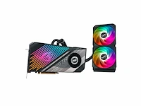 Asus rog strix lc radeon rx 6900 xt top edition 16gb gddr6 met 240mm radiator voor gpu en geheugen vloeistofkoeling - afbeelding 3 van  6