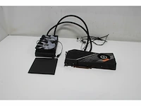 Asus rog strix lc radeon rx 6900 xt top edition 16gb gddr6 met 240mm radiator voor gpu en geheugen vloeistofkoeling - afbeelding 5 van  6