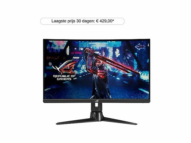 Asus rog strix xg27aqv - 27 inch - 2560 x 1440 (quad hd) - 1 ms - 170 hz - afbeelding 1 van  2
