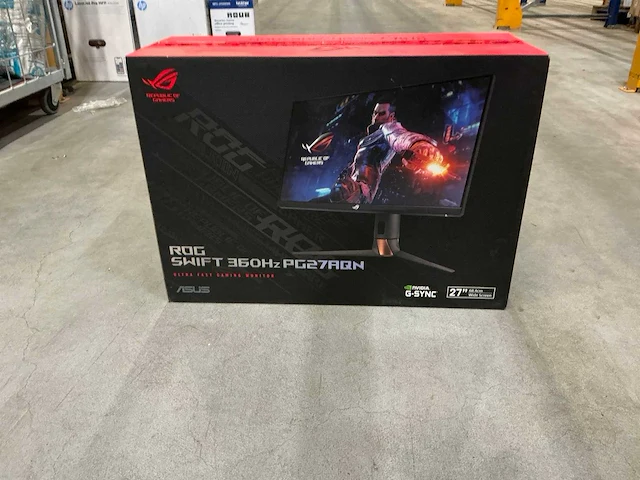 Asus rog swift pg27aqn ultra fast gaming monitor 27’’ - afbeelding 1 van  3