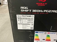 Asus rog swift pg27aqn ultra fast gaming monitor 27’’ - afbeelding 3 van  3