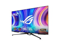 Asus rog swift pg42uq - 4k oled gaming monitor - hdmi 2.1 - 140hz - 42 inch - afbeelding 1 van  2