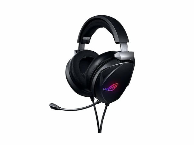 Asus rog theta 7.1 over ear headset gamen kabel 7.1 surround ruisonderdrukking zwart - afbeelding 1 van  5