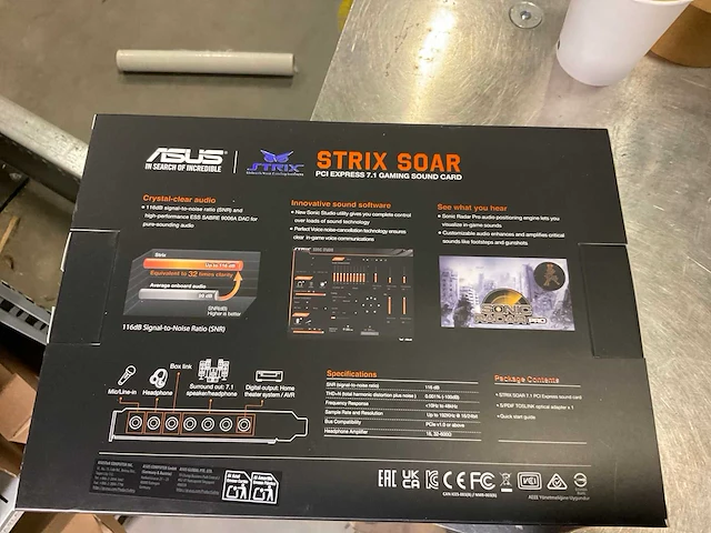 Asus strix soar geluidskaart - afbeelding 3 van  4