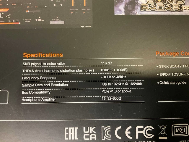 Asus strix soar geluidskaart - afbeelding 4 van  4