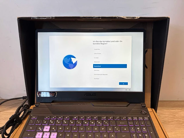 Asus tuf f15 15.6" gaming laptop - afbeelding 4 van  8