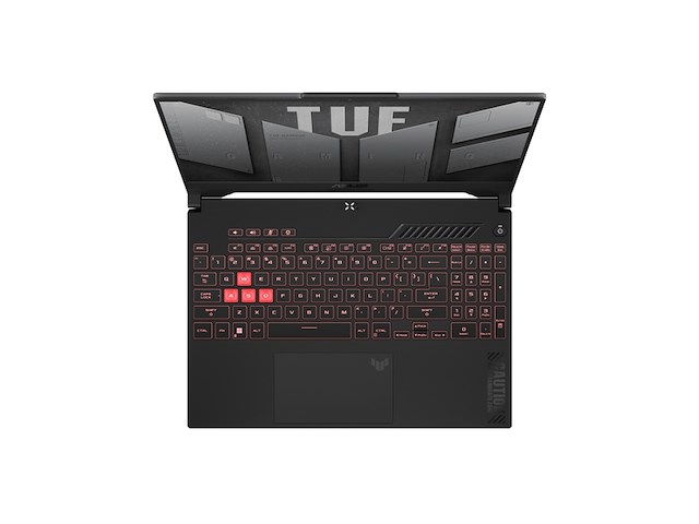 Asus tuf gaming a15 fa507nulp031 laptop amd ryzentm 7 7735hs 396 cm (15.6) full hd 16 gb ddr5sdram 512 gb ssd qwerty grijs - afbeelding 2 van  5