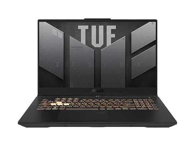 Asus tuf gaming f17 fx707zm-kh083w intel® core™ i7 i7-12700h laptop 43,9 cm (17.3") full hd 16 gb ddr5-sdram 1 tb ssd nvidia geforce rtx 3060 wi-fi 6 (802.11ax) windows 11 home grijs - afbeelding 1 van  4