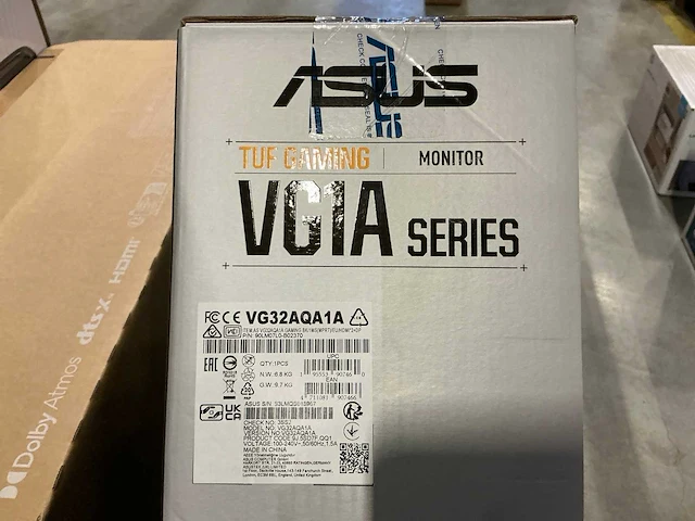 Asus tuf gaming monitor vg1a 31.5’’ - afbeelding 2 van  2
