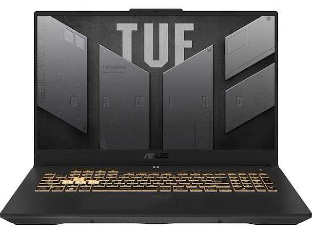 Asus tuf gaming pc f17-tuf766hm-hx101t - afbeelding 1 van  8