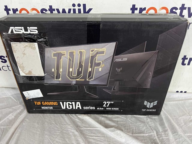 Asus tuf gaming vg27aqa1a - qhd gaming monitor - 144hz (170hz overklokbaar) - 27 inch - afbeelding 2 van  2