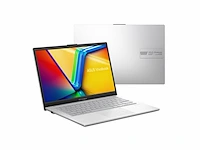 Asus vivobook go 14 e1404fank383w laptop 14 inch qwerty zilver - afbeelding 1 van  4