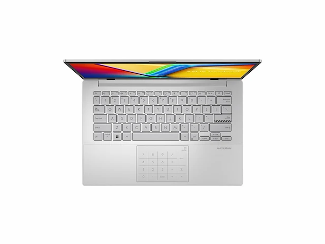 Asus vivobook go 14 e1404fank383w laptop 14 inch qwerty zilver - afbeelding 4 van  4