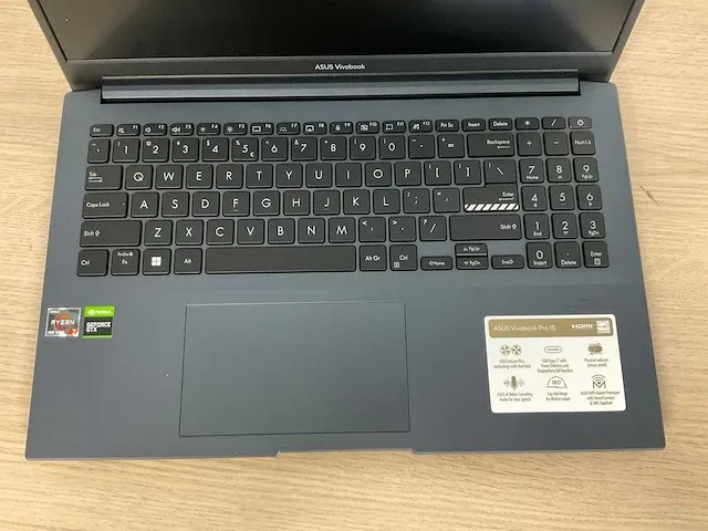 Asus vivobook m6500ih-hn022w (reparatieproduct) - afbeelding 3 van  7