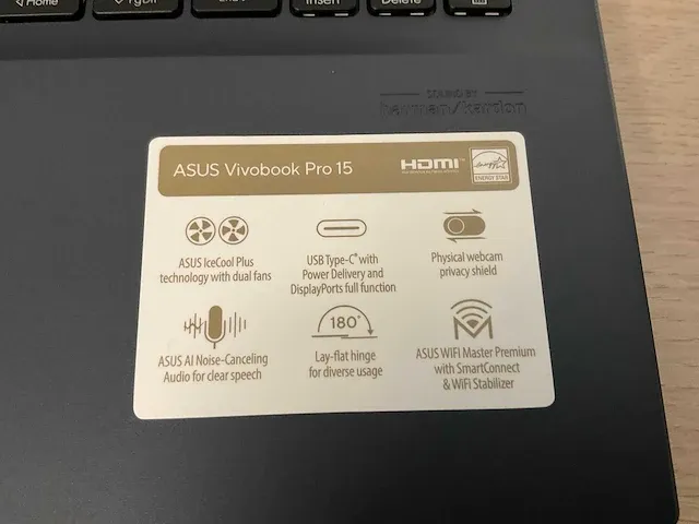 Asus vivobook m6500ih-hn022w (reparatieproduct) - afbeelding 4 van  7