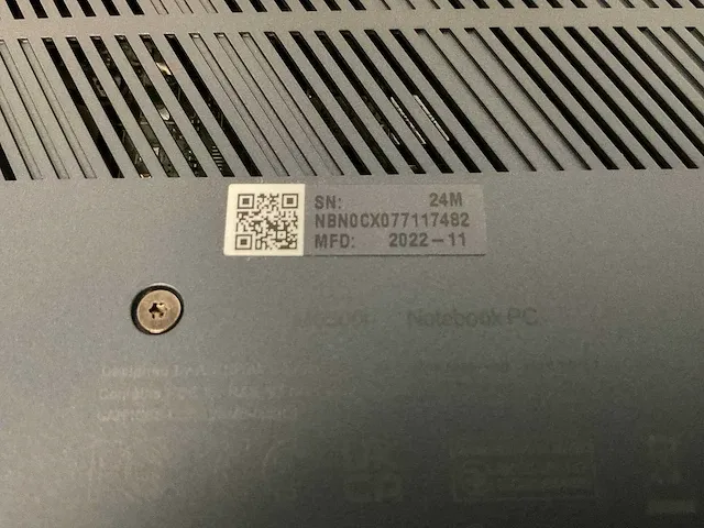 Asus vivobook m6500ih-hn022w (reparatieproduct) - afbeelding 7 van  7