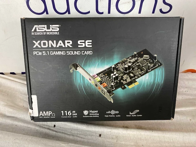 Asus xonar se geluidskaart 5.1 sound - afbeelding 1 van  2