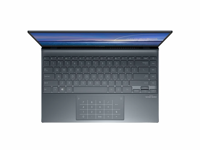 Asus zenbook pc portable 14" fhd (i71165g7 ram 16go ssd 512go windows 10 azerty - afbeelding 4 van  6