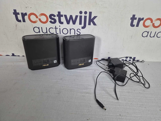 Asus zenwifi ax (xt9) ax7800 - 2 stuks - zwart - afbeelding 2 van  3