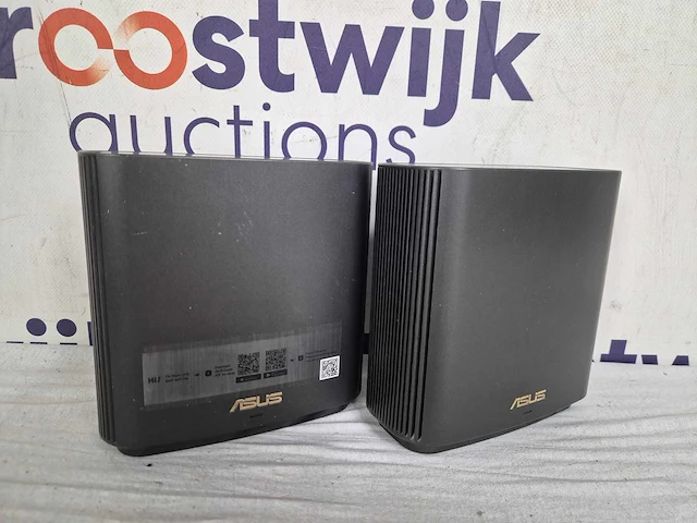 Asus zenwifi ax (xt9) ax7800 - 2 stuks (zwart) - afbeelding 2 van  4