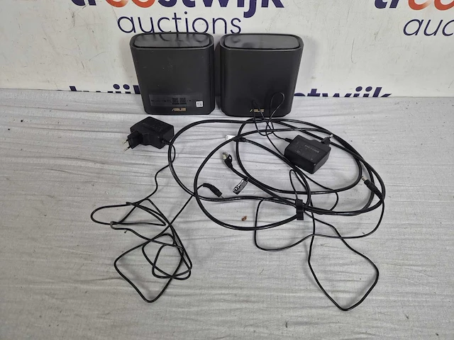 Asus zenwifi ax (xt9) ax7800 - 2 stuks (zwart) - afbeelding 4 van  4