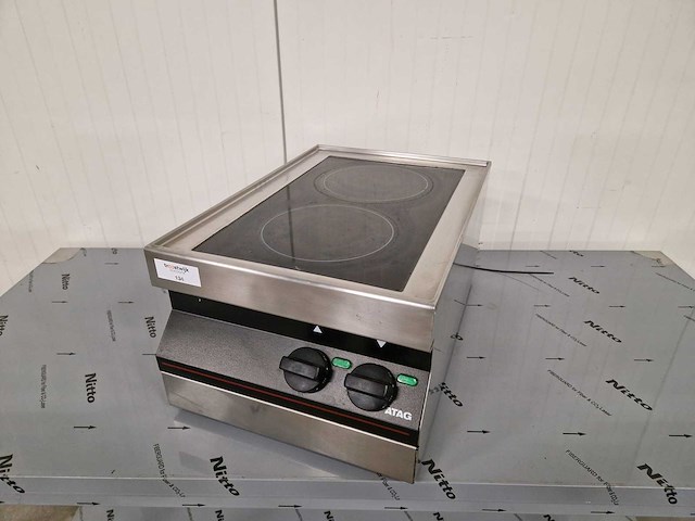 Atag - fornuis 2-pits - keramisch - ck427a5u - afbeelding 1 van  1