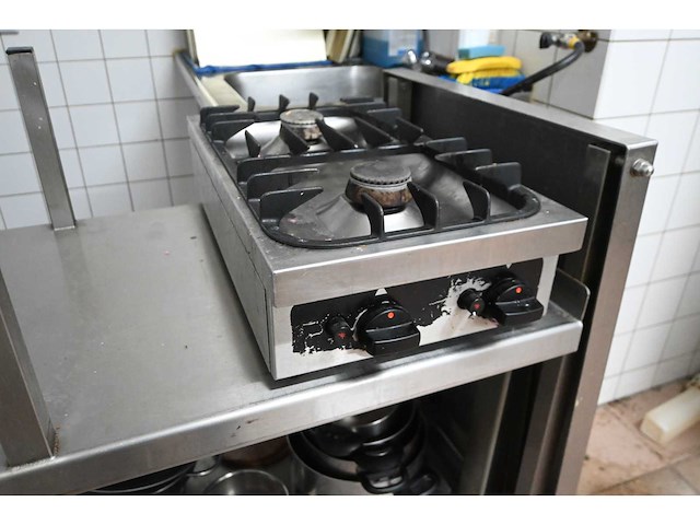 Atag 2-pits gasfornuis - afbeelding 1 van  3