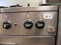 Atag 6 pits / oven - afbeelding 3 van  4