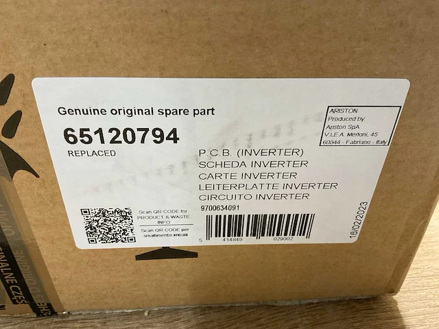Atag 65120794 printkaart inverter - afbeelding 3 van  12
