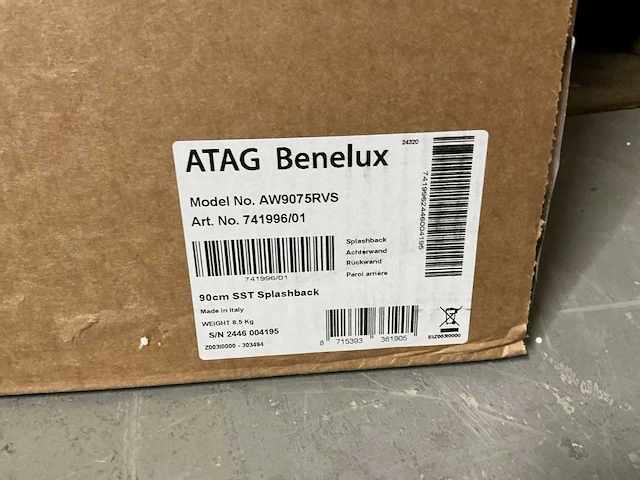 Atag aw9075rvs achterwand - afbeelding 3 van  3