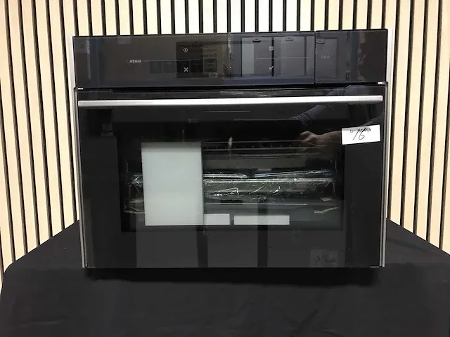 Atag cs4574m1c inbouw combi stoomoven - afbeelding 1 van  3