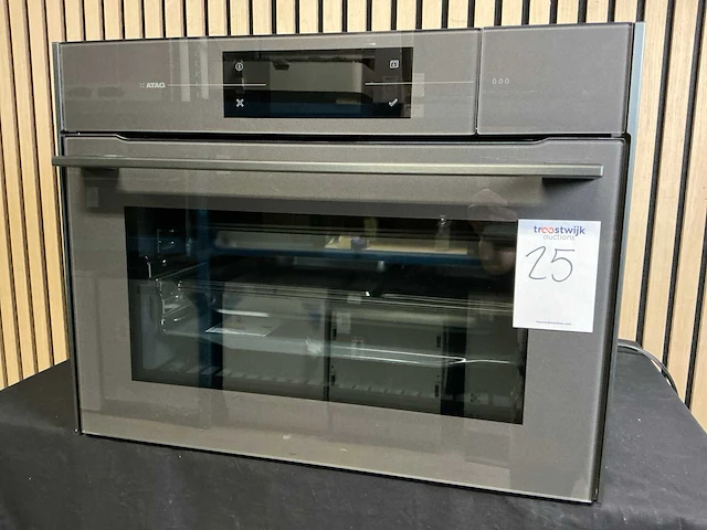 Atag cs4585m1c inbouw combistoomoven - afbeelding 1 van  6