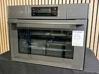 Atag cs4585m1c inbouw combistoomoven - afbeelding 1 van  6