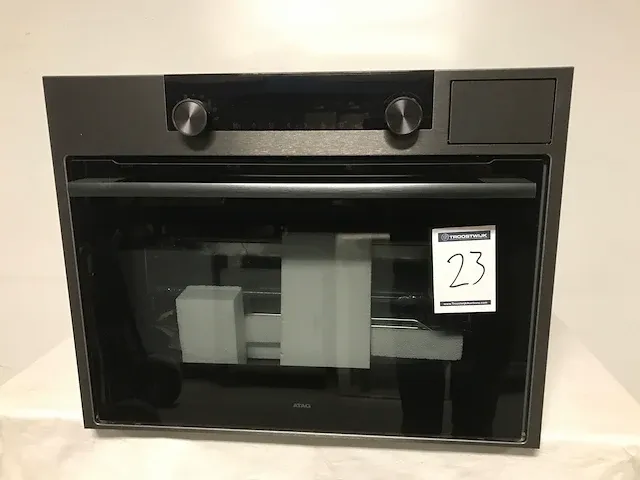 Atag cs46121d inbouw combi stoomoven - afbeelding 1 van  3