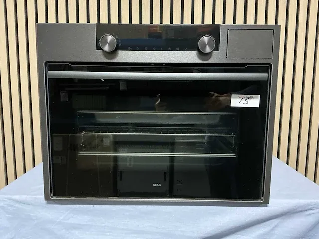 Atag cs46121d inbouw combi stoomoven - afbeelding 1 van  4