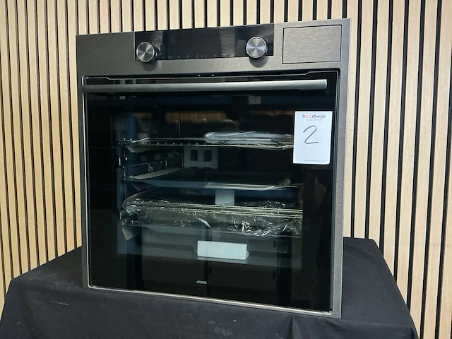 Atag cs66121d inbouw combi stoomoven - afbeelding 1 van  6