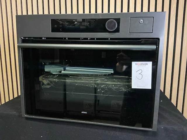 Atag cs8412d inbouw combi stoomoven - afbeelding 1 van  7