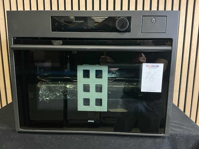 Atag cs8495d inbouw combi stoomoven - afbeelding 2 van  7