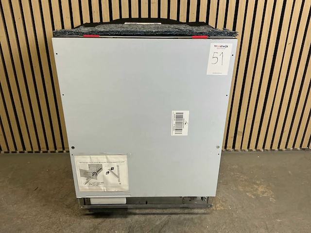 Atag dw7214mc inbouw vaatwasser - afbeelding 1 van  5