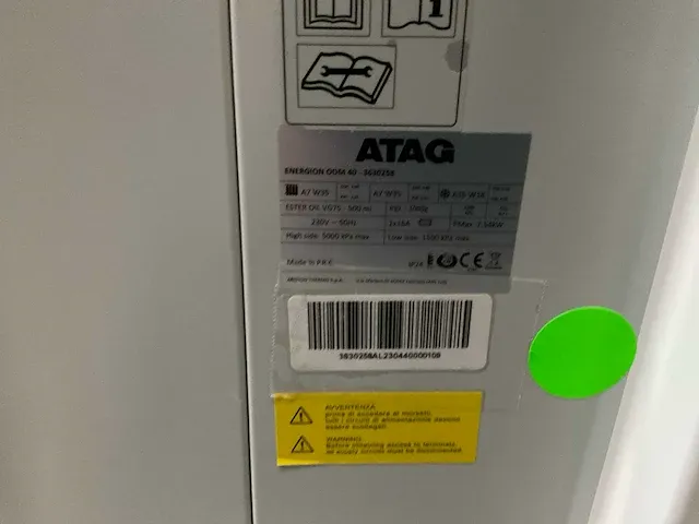 Atag energion odm40 warmtepomp - afbeelding 4 van  5