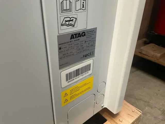 Atag energion ods 80 t warmtepomp buiten unit - afbeelding 2 van  3
