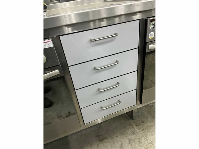 Atag & etna rvs werktafel met fornuis en oven - afbeelding 4 van  13