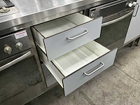 Atag & etna rvs werktafel met fornuis en oven - afbeelding 5 van  13