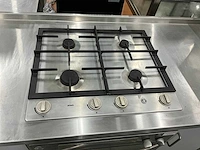 Atag & etna rvs werktafel met fornuis en oven - afbeelding 9 van  13