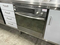 Atag & etna rvs werktafel met fornuis en oven - afbeelding 12 van  13
