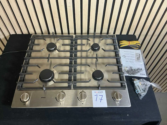 Atag hg6411bba inbouw gaskookplaat - afbeelding 2 van  5